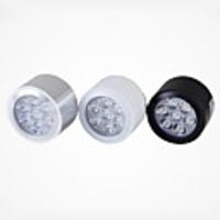 7W Led Flush Mount Lights Cylinder Shape Fixed.