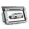 8-inch 2 Din TFT Screen In-Dash Car DVD Player For Mazda CX-7 With Bluetooth, Navigation-Read GPS, iPod-Input, RDS, Canbus