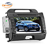 8-inch 2 Din TFT Screen In-Dash Car DVD Player For Sportage With Bluetooth, Navigation-Read GPS, iPod-Input, RDS, TV
