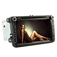 8-inch 2 Din TFT Screen In-Dash Car DVD Player For Volkswagen With Bluetooth, Navigation-Read GPS, iPod-Input, RDS, Canbus