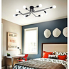 8-Light 38 cm Mini Style Pendant Light Metal Painted Finishes Retro 110-120V / 220-240V / E26 / E27 Lightinthebox