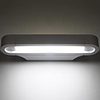 8W Modern Minimalist Wall Light with T5 Tube Painted Metal Design