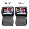 9 Inch Car Headrest DVD Player with TV,  Games(1 Pair)