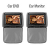 9 Inch Headrest DVD with Touch Screen, FM, IR, MP3, MP4, 32 Bit Wireless GAMES(1 DVD 1 Monitor)