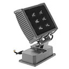 9W 9xHigh Power 900LM 6000K Cool White Light LED Flood Light (85-265V)