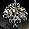 9W LED 26cm Crystal Pendant Light Chandelier Lamp For Living-Room Dining Room