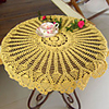 American Style Floral Pattern Cotton Table Cloth