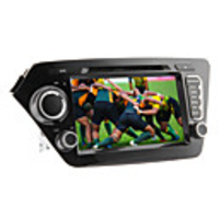 Android 2.3 8 Inch In-Dash Car DVD Player For KIA K2 with 3G, GPS, WIFI, RDS, IPOD, BT, DVB-T