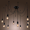 Artistic Chandeliers with 10 Lights Bulbs Design