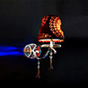 Artistic Crystal Wall Light with 2 Lights