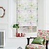Artistic Floral Roller Shade