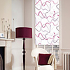 Artistic Flow Lines Roller Shade