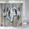 Artistic Flower Theme Series Digital Printing Shower Curtain Shower Curtains Hooks Modern Polyester New Design Lightinthebox