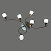 Artistic Flush Mount with 6 Lights in Vine Design