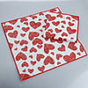 Artistic Loving Heart Napkins