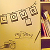 Artistic My Picture Life Window Stickers