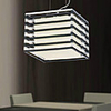 Artistic Pendant Light with 1 Light in Cubic Shaped Shade