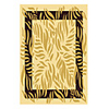 Artistic Wool Tufted Area Rug With Leaves Pattern 5