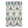 Asian Wool Tufted Area Rug With Abstract Pattern 5