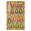 Asian Wool Tufted Area Rug With Pendants Pattern 5