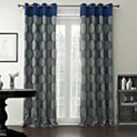 Baroque Round Rayon Energy Saving Curtain Panel