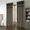 Barroco Jacquard Geometric Polyester Cotton Blend Energy Saving Curtain Panel