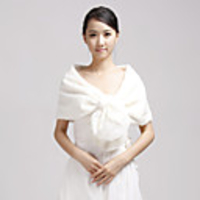 Beautiful Faux Fur Evening/Casual Shawl (More Colors)