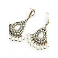 Bohemian Style Alloy With Resin Water Drop Shaped Women