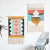 Boho Hand Woven Macrame Wall Tapestry Bohemian Boho Art Decor Blanket Curtain Hanging Home Bedroom Living Room Decoration Nordic Handmade Tassel Cotton Geometric Lightinthebox