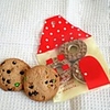 Cabin Shaped Biscuits Bread Favor Bags - Set of 100