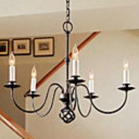 Candle Designed Modern Chandeliers with 5 Lights