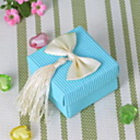 Candy Box With Tassel Bowknot-Set of 12