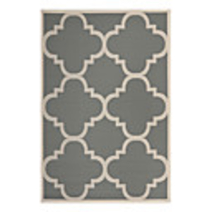 Casual Grey Wool Tufted Area Rug 5