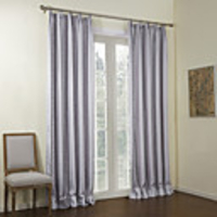 Casual Mosaic Lined Blackout Curtain Panel