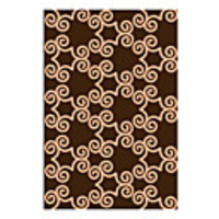 Casual Wool Tufted Area Rug With Biscuit Pattern 5