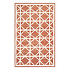 Casual Wool Tufted Area Rug With Geomatric Pattern 5
