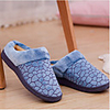 Casul Blue Geometry Print Men