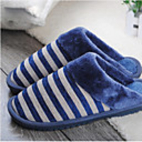 Casul Blue Stripe Print Men