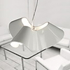 Characteristic Artistic 3 Light Pendant with Screwy Shade