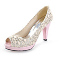 Chic Lace Stiletto Heel Pumps With Split Joint Party / Evening Shoes (More Colors)