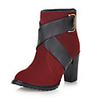 Chic Suede Chunky Heel Ankle Boots With Buckle Party / Evening Shoes (More Colors)