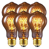 Christmas 6pcs 40W E26 E27 Incandescent Vintage Edison Lights Bulbs Decorative A60(A19) Warm White 2200-2800k Retro Dimmable 220-240 V Lightinthebox