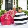 Christmas Outdoor Inflatable Decorated Ball Giant 60cm(23.6Inch) Christmas Blow Up Balls Ornaments with Pump Lightinthebox