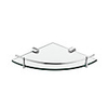 Chrome Finish Bathroom Glass Brackets