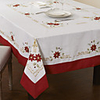 Classic Cotton Polyester Blend White Table Cloths