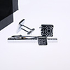Classic Cufflinks And Tie-bar Set
