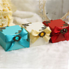 Classic Favor Boxes With Ribbon - Set of 12 (More Colors)