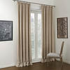 Classic Flaxen Solid Lined Blackout Curtain Panel