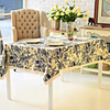 Classic Floral Linen / Cotton Blend Table Cloth
