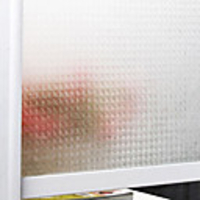 Classic Frosted Geometric Pattern Window Film